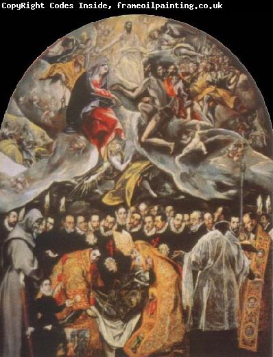 El Greco the burial of count orgaz